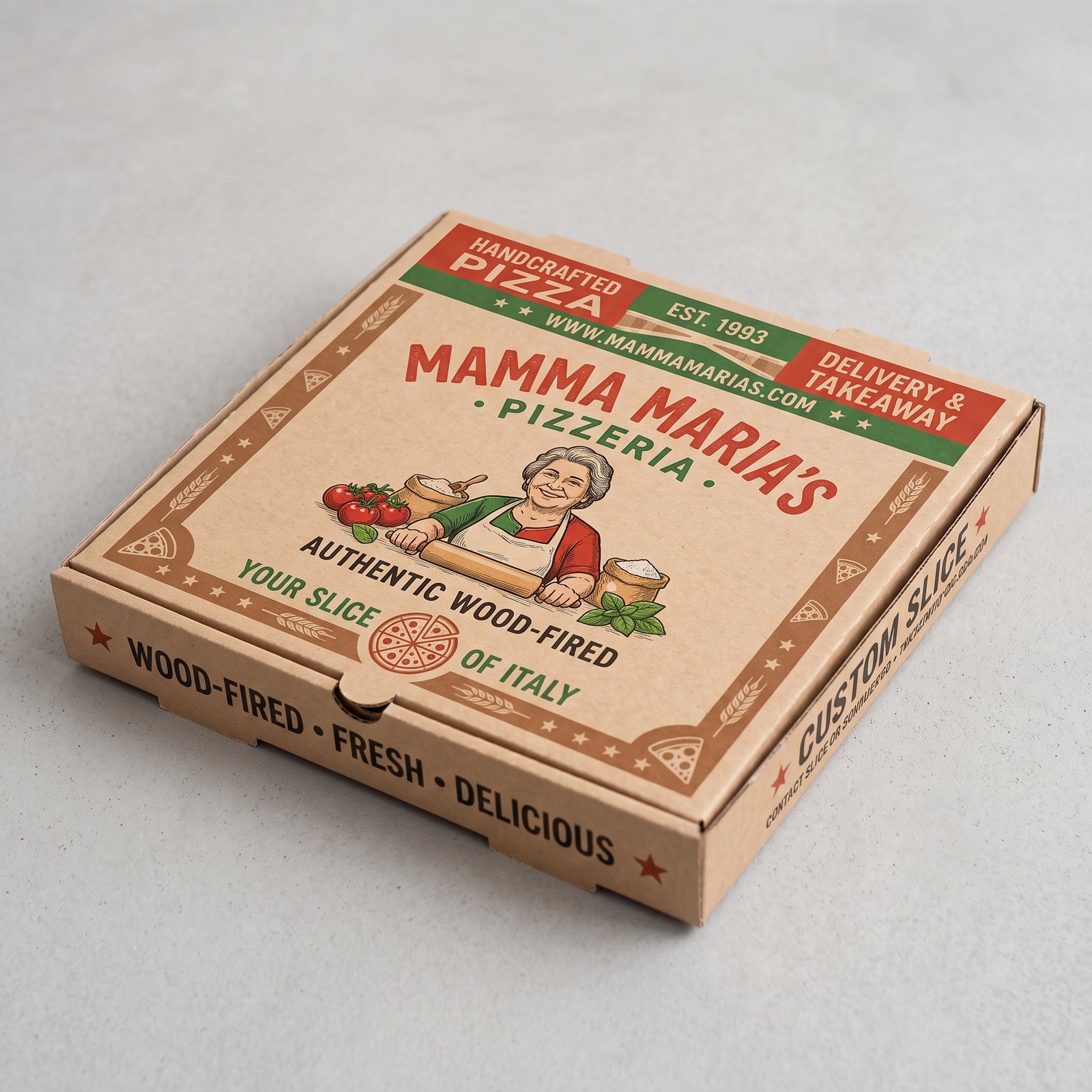 Custom Disposable Pizza Boxes