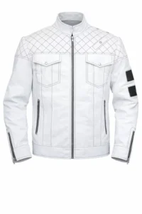 White Leather Jacket