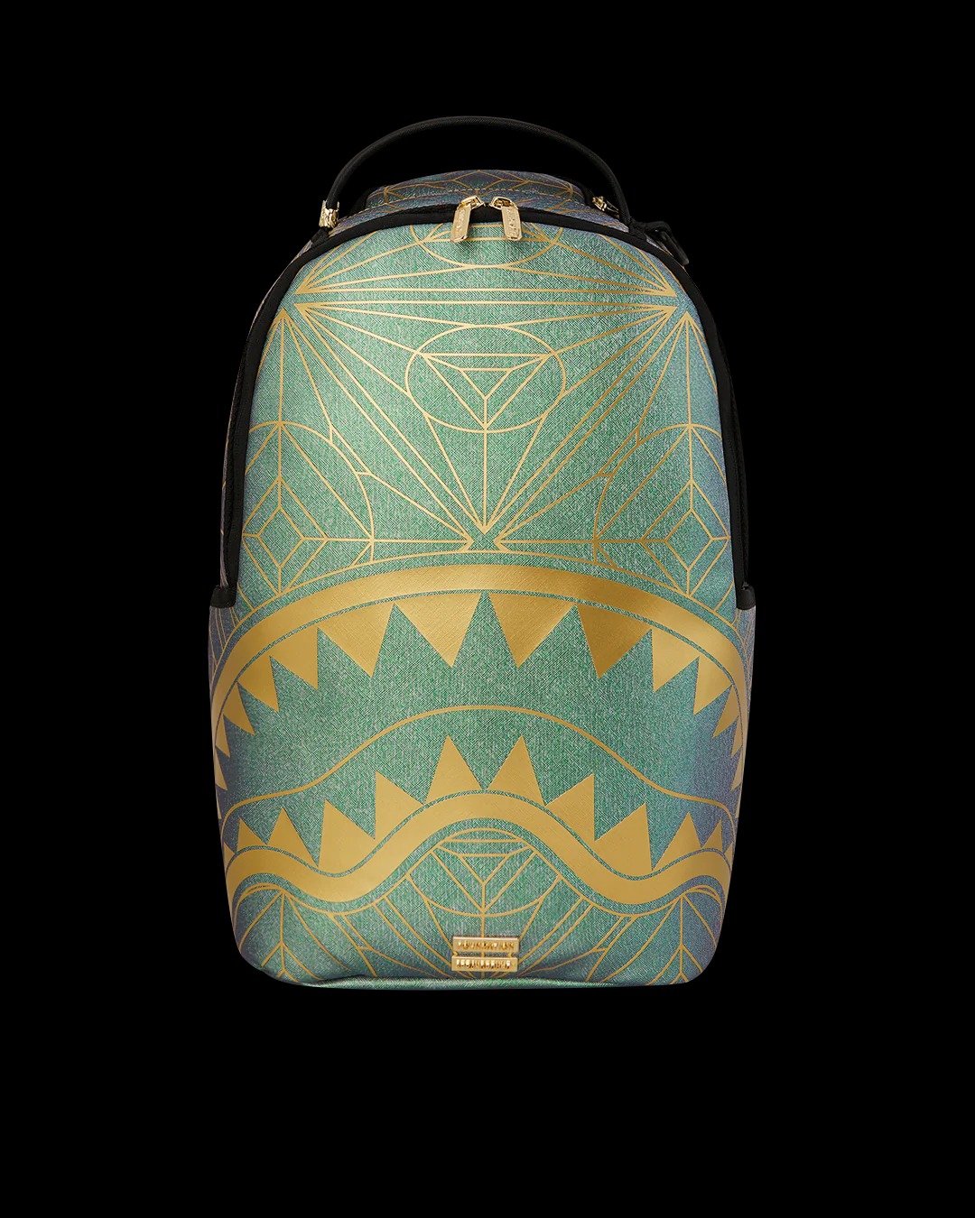 FOUNDATION CRYSTAL IRIDESCENT SHARK BACKPACK