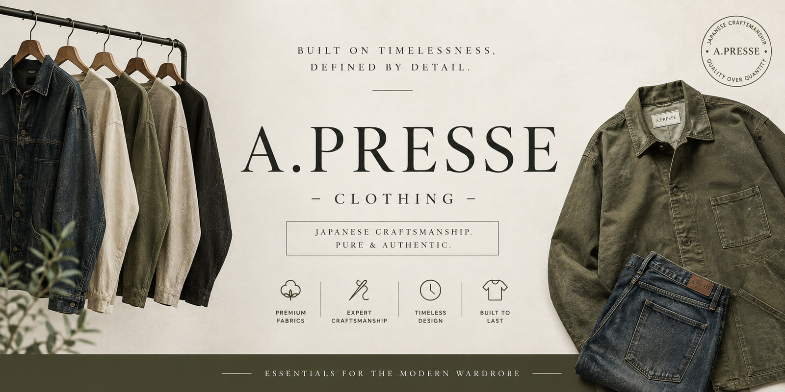 A.PRESSE Clothing