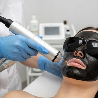 Spectra laser carbon peel in Riyadh