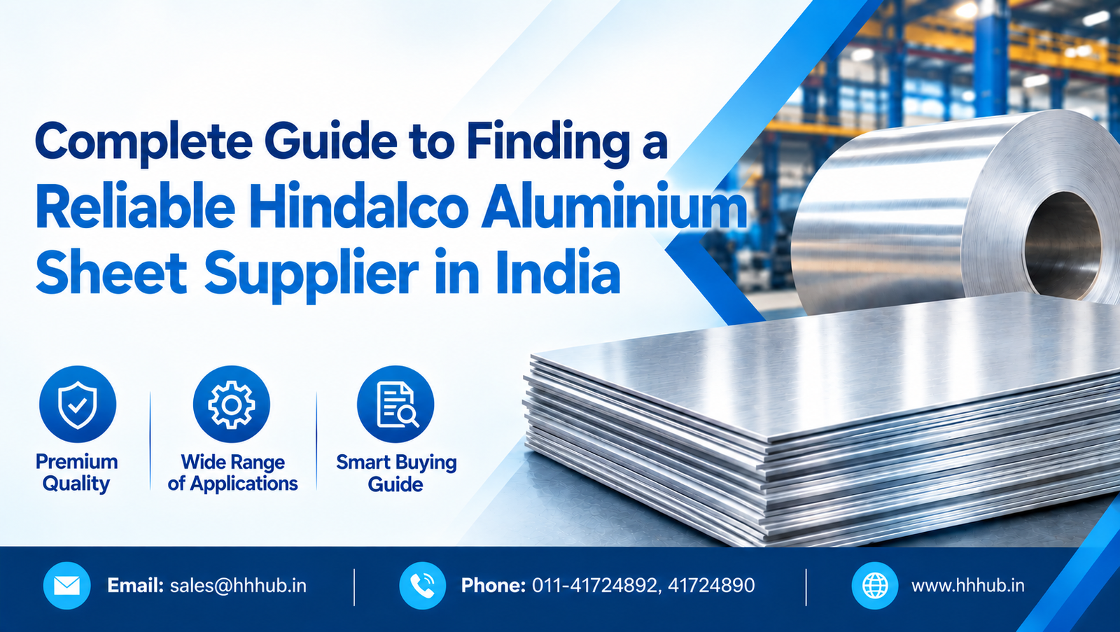 Complete Guide to Finding a Reliable Hindalco Aluminium Sheet Supplier in India