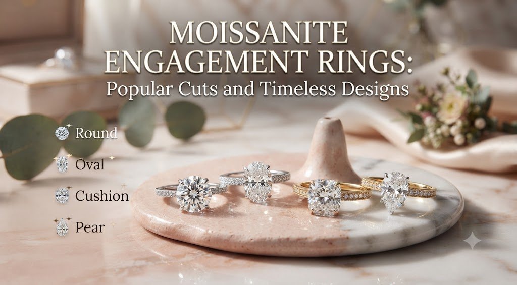 Moissanite Engagement Rings: Popular Cuts and Timeless Designs